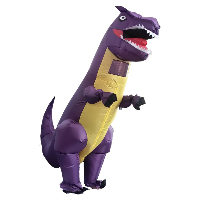 Cosplay Prop Business - Costume Gonfiabile di Tyrannosaurus Rex Viola;