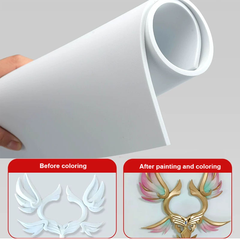 Cosplay Prop Foam Board - Materiale in EVA per Modellismo, Produzione