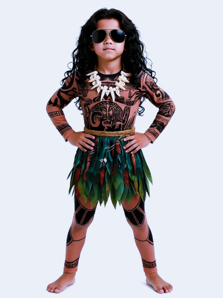 Cosplay Prop Patterns - Costume Estivo di Moana Maui per