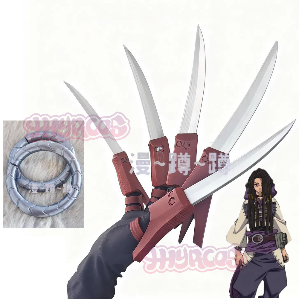 Cosplay Prop 3D Print - Set Completo di Accessori Cosplay Gachiakuta