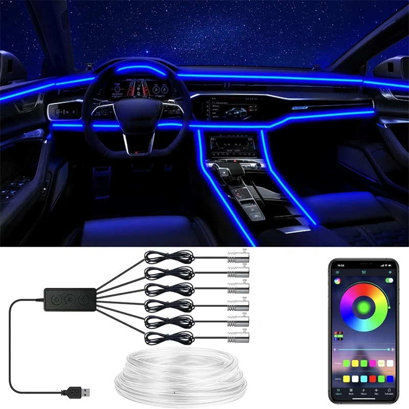 Led El Wire - Luci flessibili a filo EL con