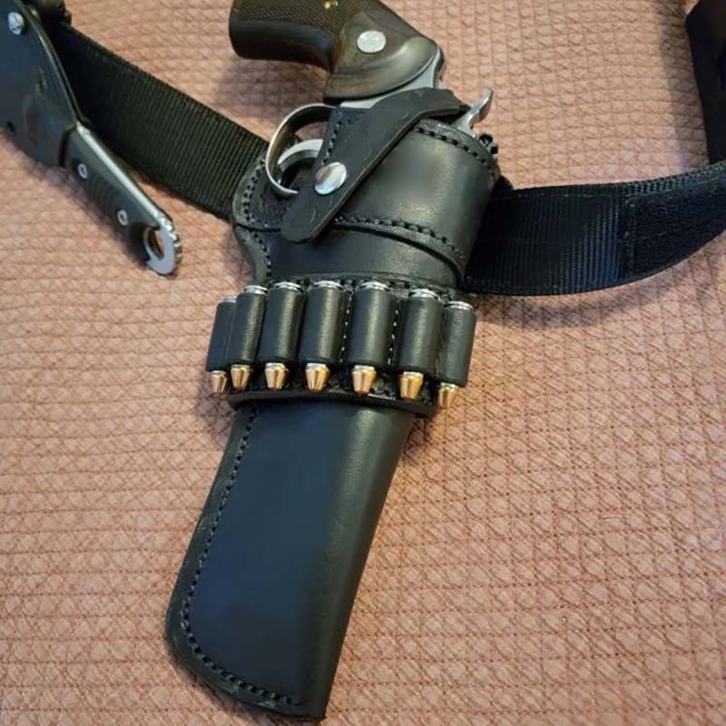 Cosplay Prop Pistol - Revolver Retrò Stile Old West, Custodia