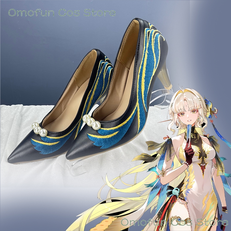 Cosplay Prop Patterns - Scarpe da cosplay Wuwa Suisui Wuthering