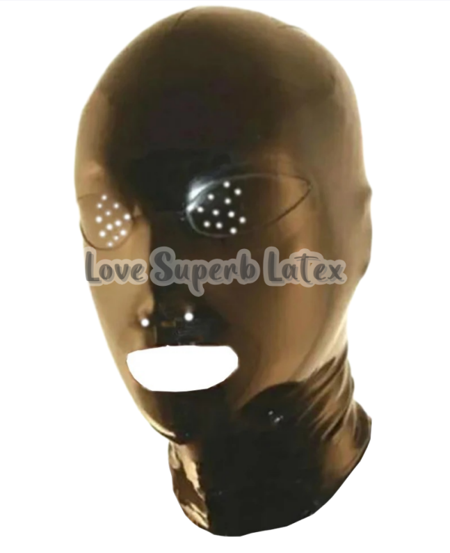 Cosplay Prop Paint - Maschera con cappuccio in lattice con