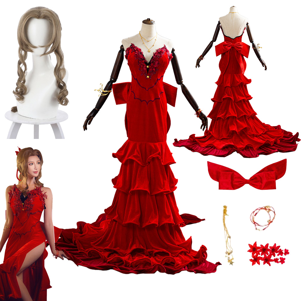 Aerith Cosplay Prop - Aerith Gainsborough Donne Cosplay Anime Gioco