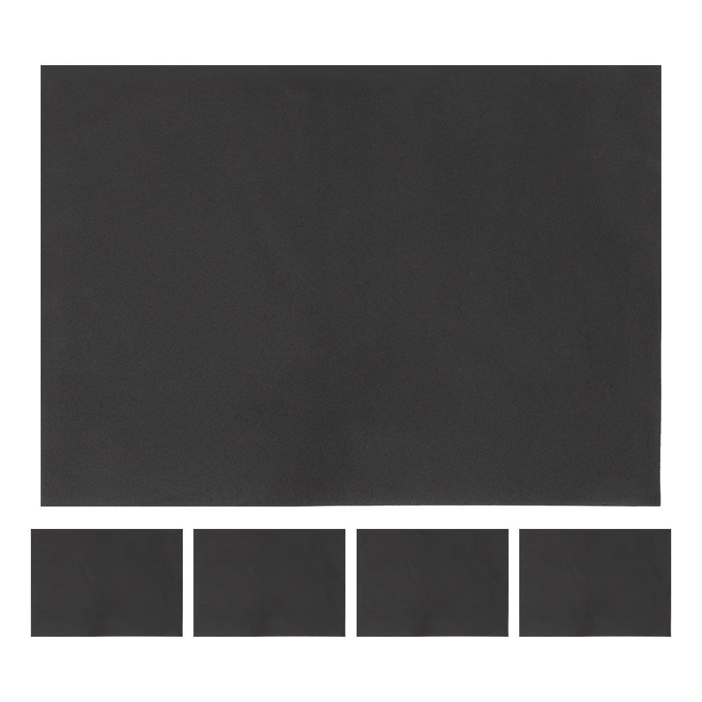 Cosplay Prop Foam Board - 5 Fogli di Schiuma EVA Nera