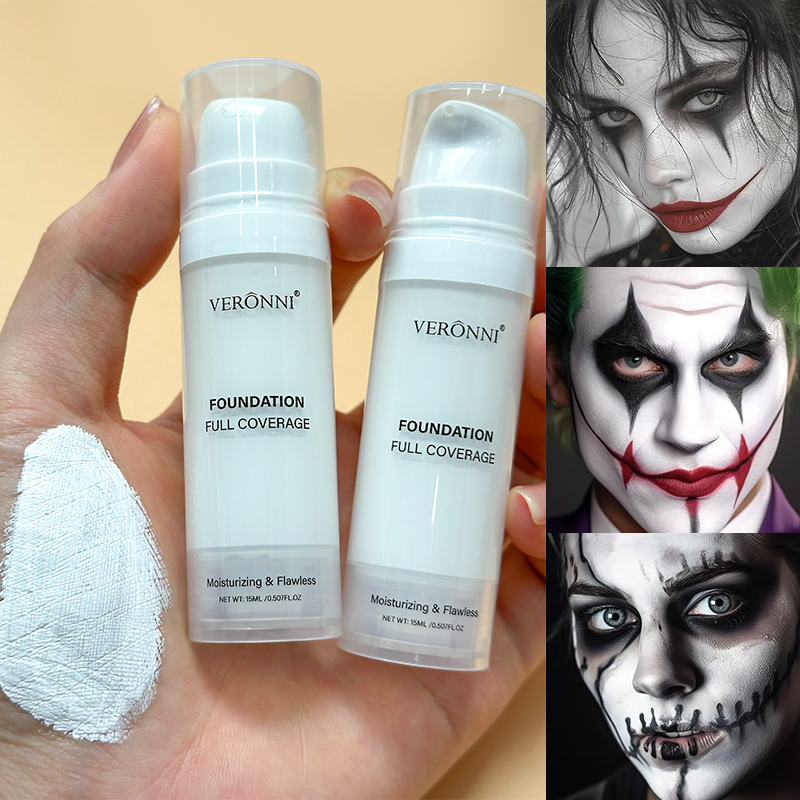Cosplay Prop Primer - Halloween Liquido Goth Bianco Trucco Corrispondente