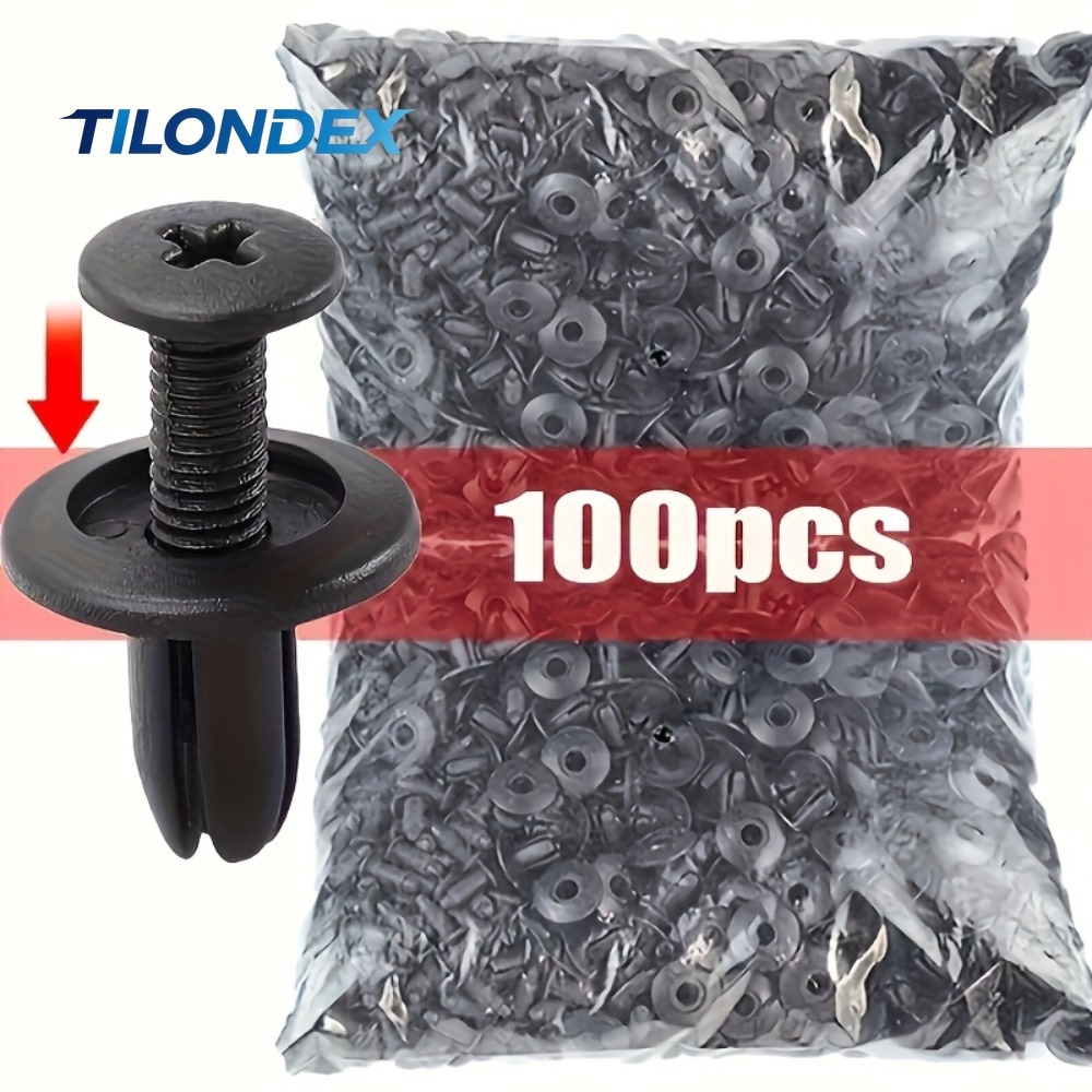 Snap Fastener Set - TILONDEX Set di 100 Clip di