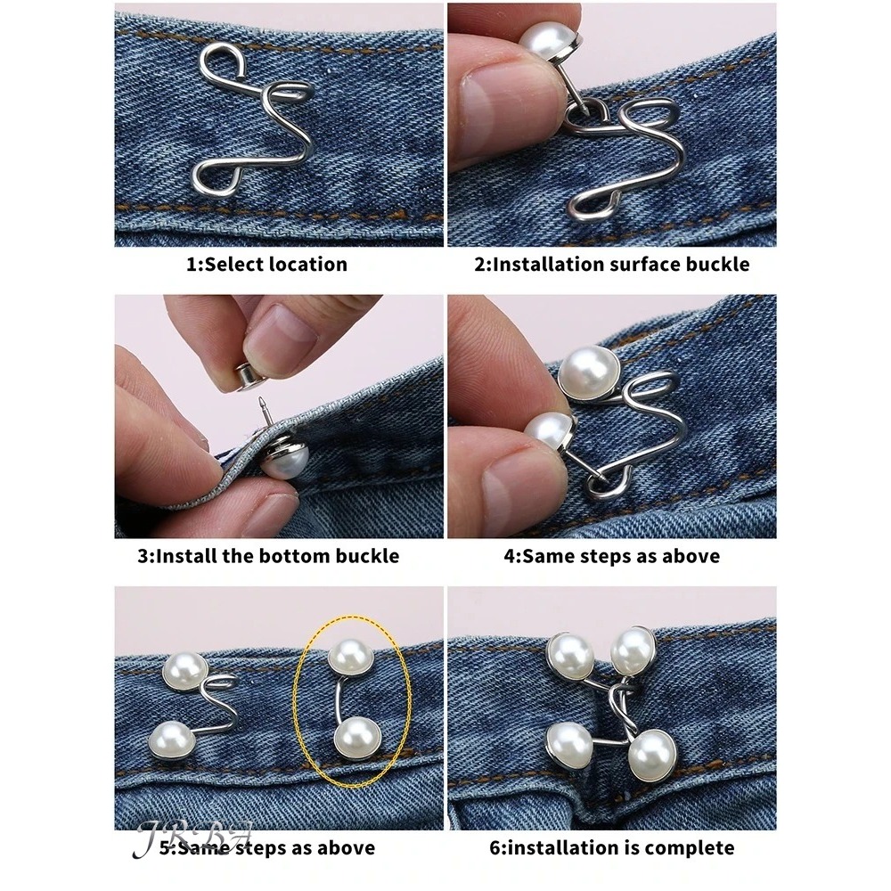 Set di 2 Fibbie Regolabili in  - Snap Fastener Set recensione e prezzo