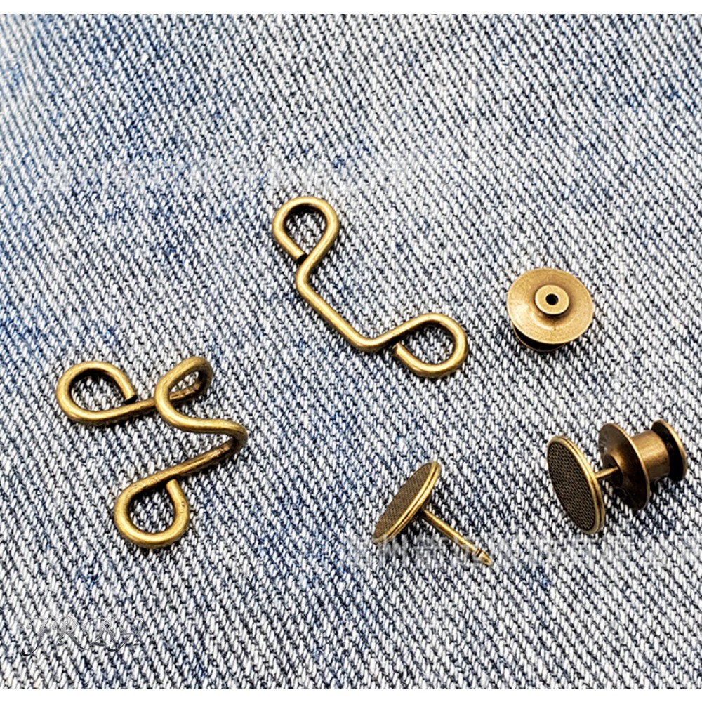 Set di 2 Fibbie Regolabili in  - Snap Fastener Set recensione e prezzo