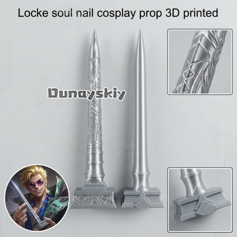 KS*27Locke The Ashen Exorcist  - Cosplay Prop 3D Print recensione e prezzo
