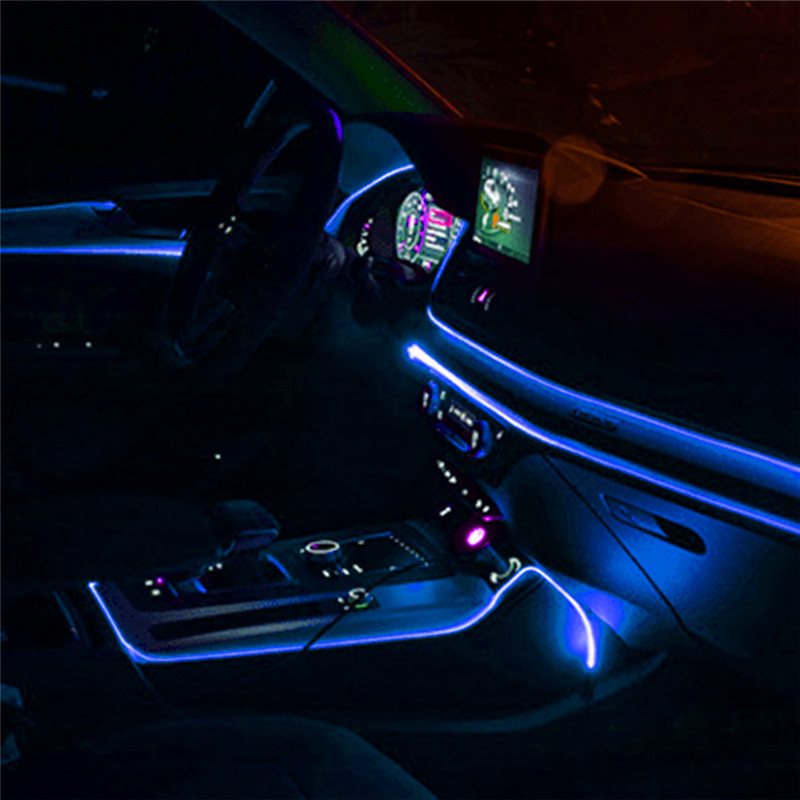 Striscia LED per interni auto  - Led El Wire recensione e prezzo
