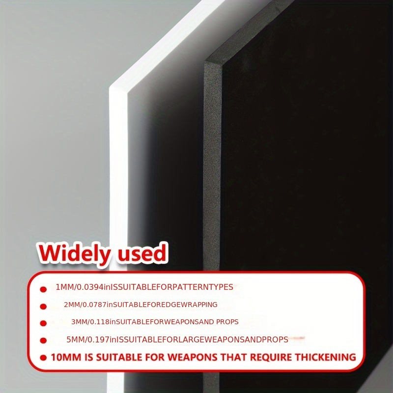 Pannello in Schiuma EVA 14x39  - Cosplay Prop Foam Board recensione e prezzo