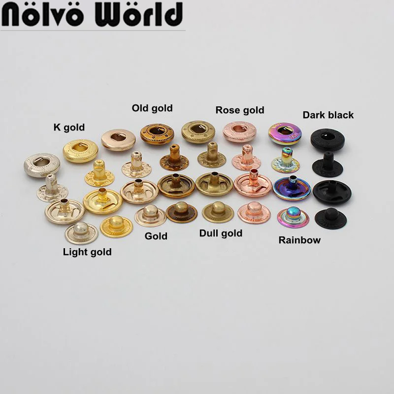 20-100 set arcobaleno 12mm 10  - Snap Fastener Set recensione e prezzo