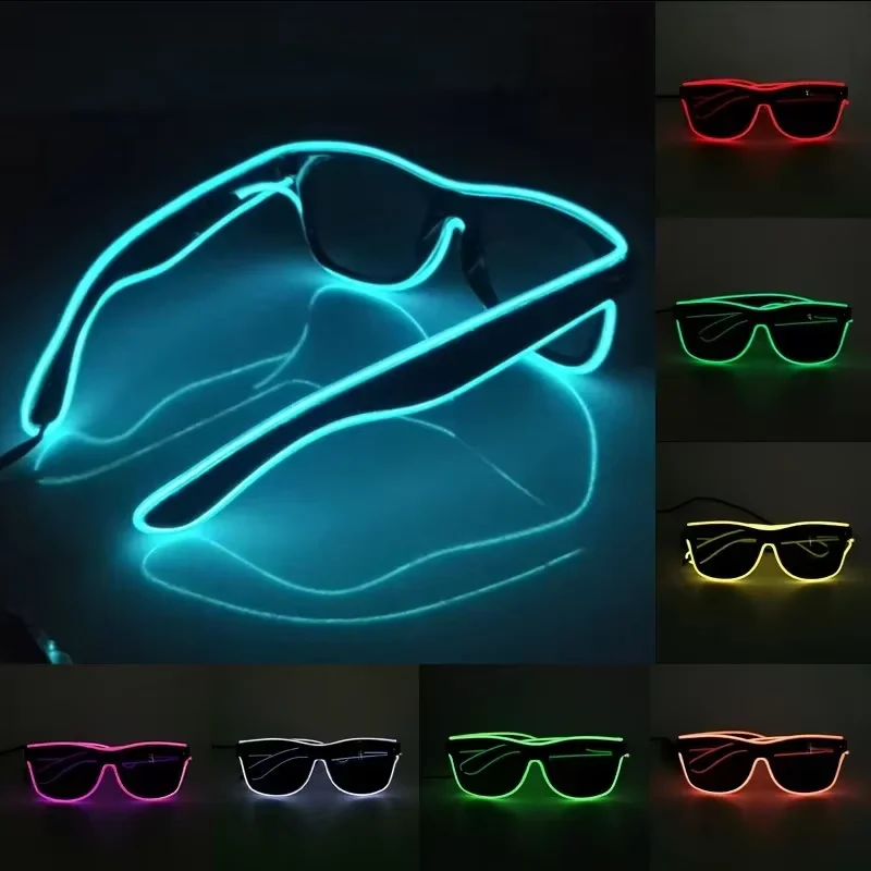 Occhiali da sole luminosi a LE - Led El Wire recensione e prezzo