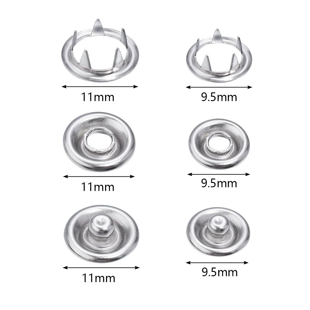 50 Set di Bottoni a Pressione  - Snap Fastener Set recensione e prezzo