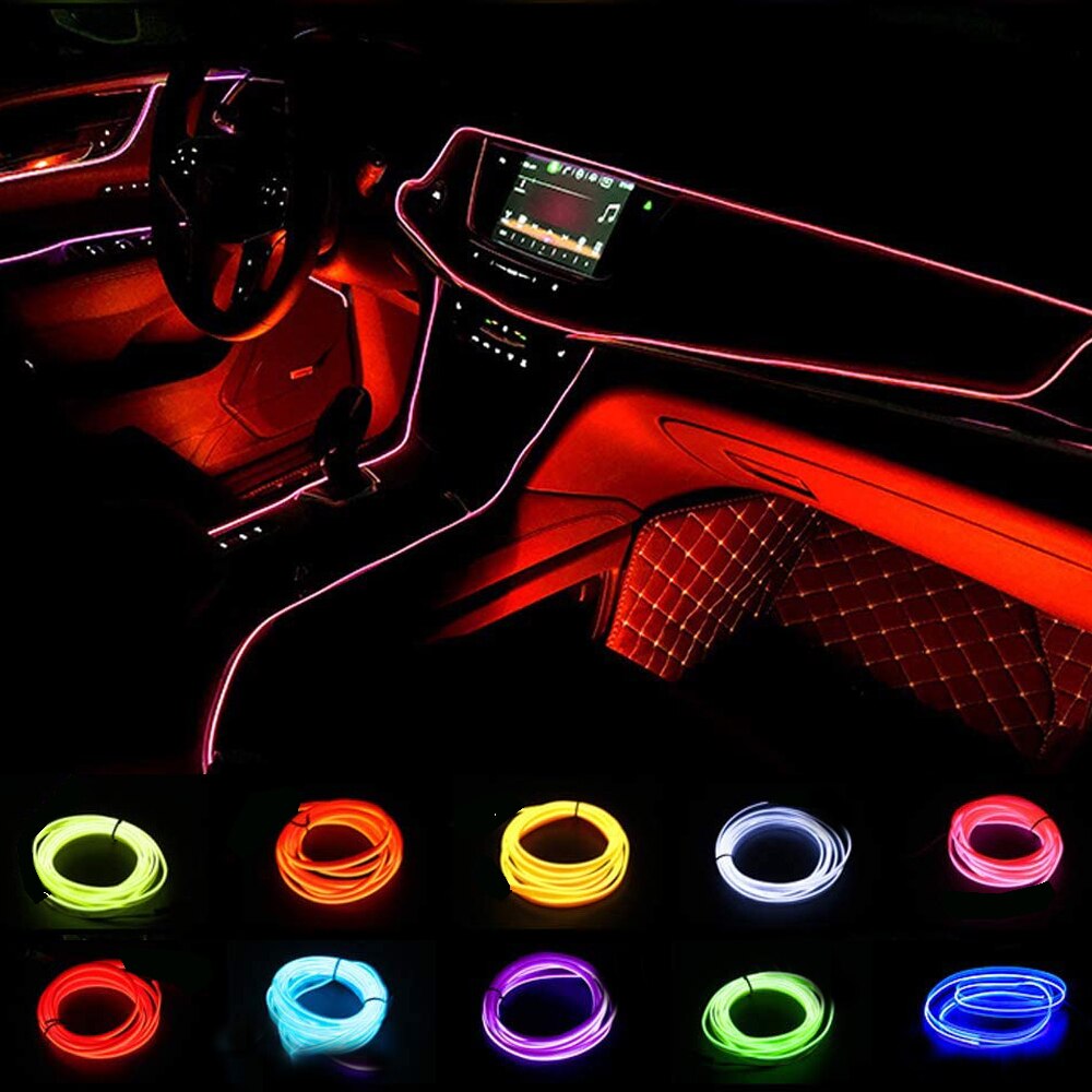 1M/3M/5M USB LED Luce ambienta - Led El Wire recensione e prezzo