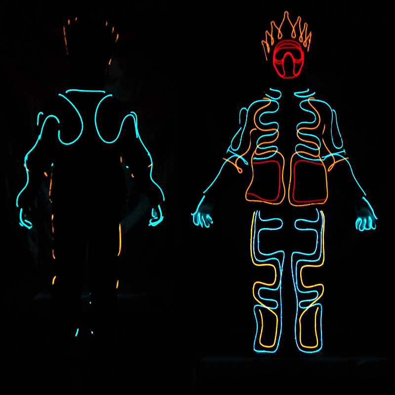 EL Wire LED Light up Clothes A - Led El Wire recensione e prezzo