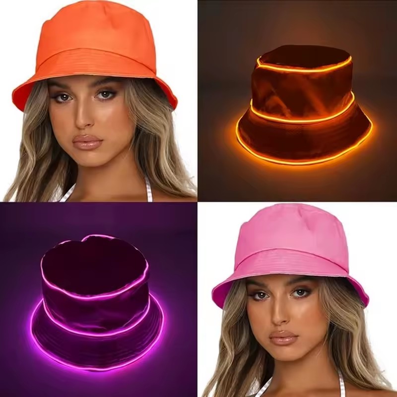 Cappello da pescatore luminoso - Led El Wire recensione e prezzo