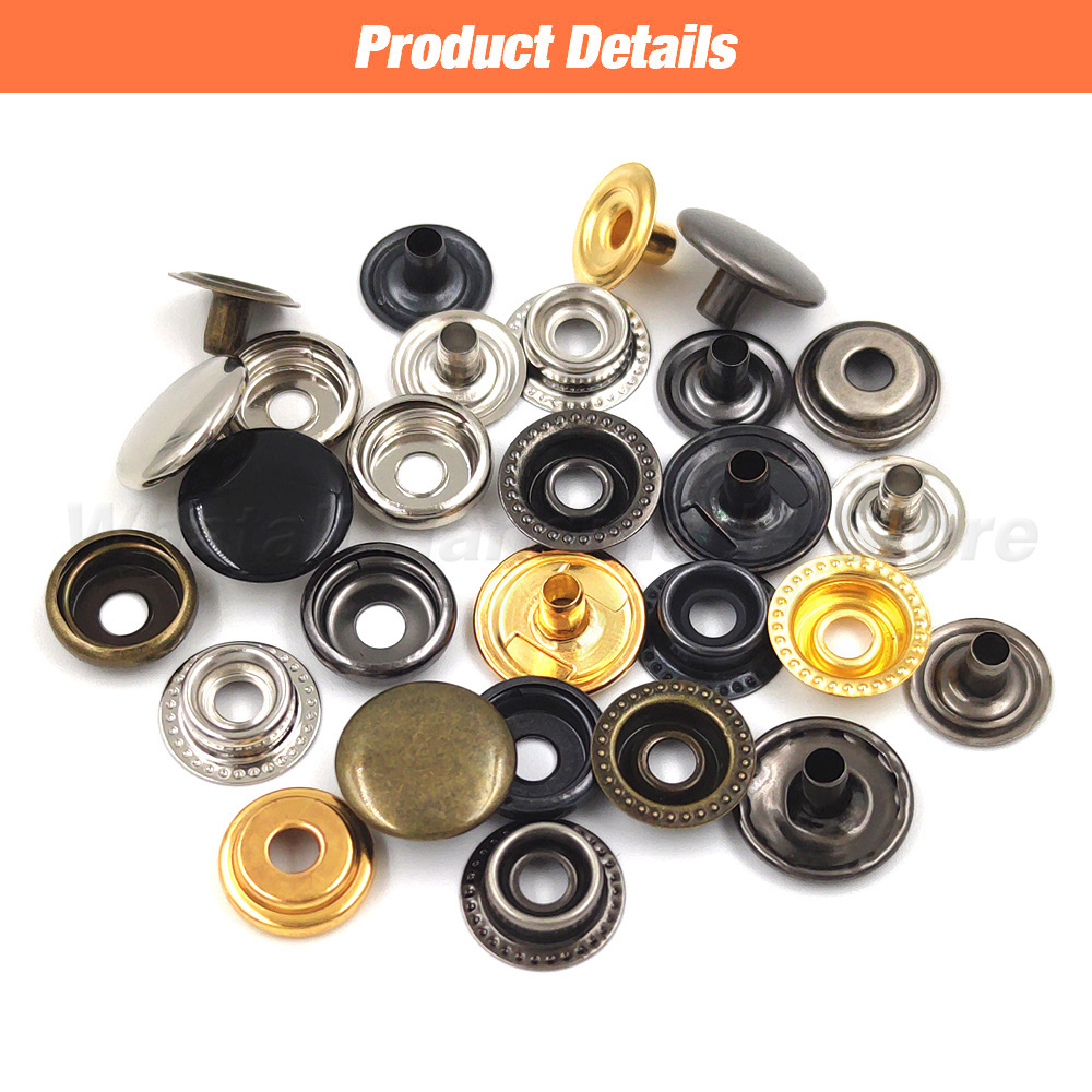 Bottoni a pressione bottoni bo - Snap Fastener Set recensione e prezzo