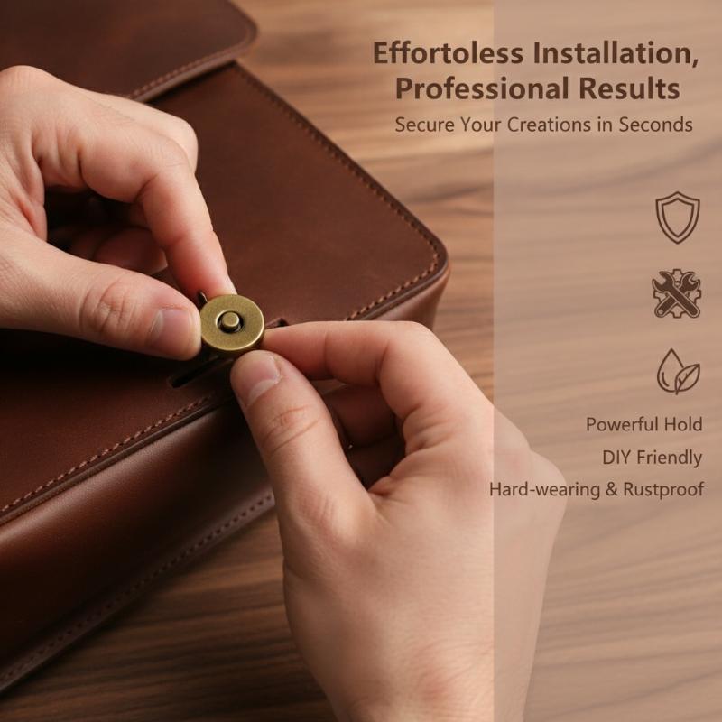 1 set di chiusure magnetiche a - Snap Fastener Set recensione e prezzo
