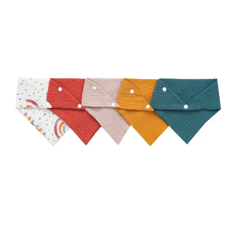 5 pz/set Bavaglini Per Neonato - Snap Fastener Set recensione e prezzo