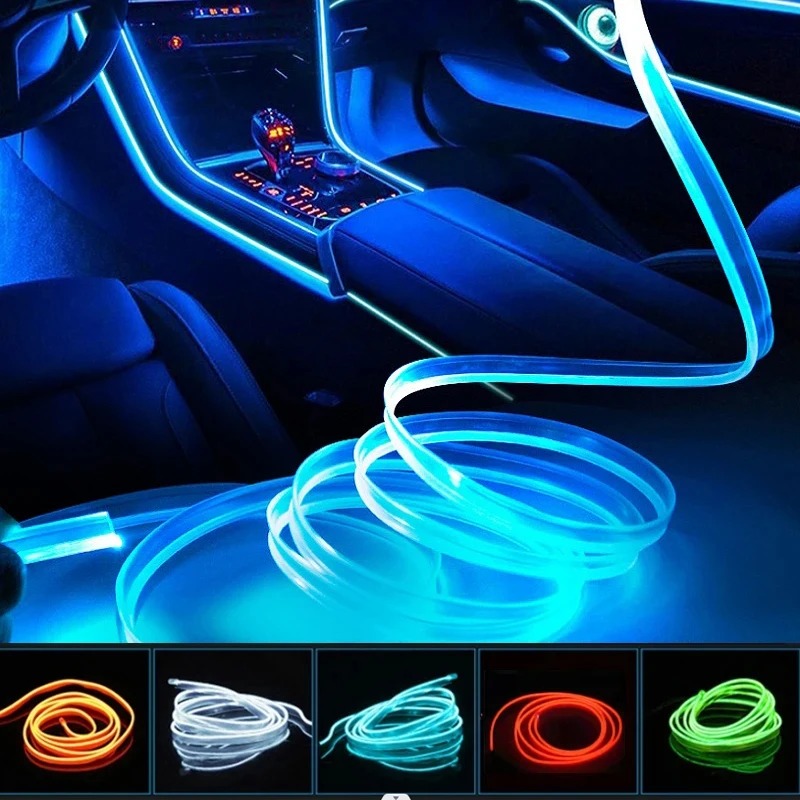 Ambiente auto El Wire LED USB  - Led El Wire recensione e prezzo