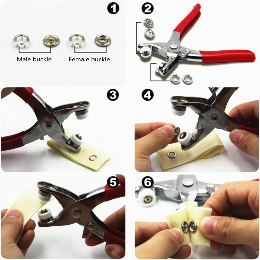 Kit di Pinze per Bottoni a Pre - Snap Fastener Set recensione e prezzo
