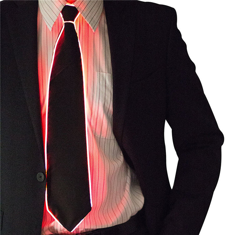 Cravatta luminosa da uomo EL W - Led El Wire recensione e prezzo