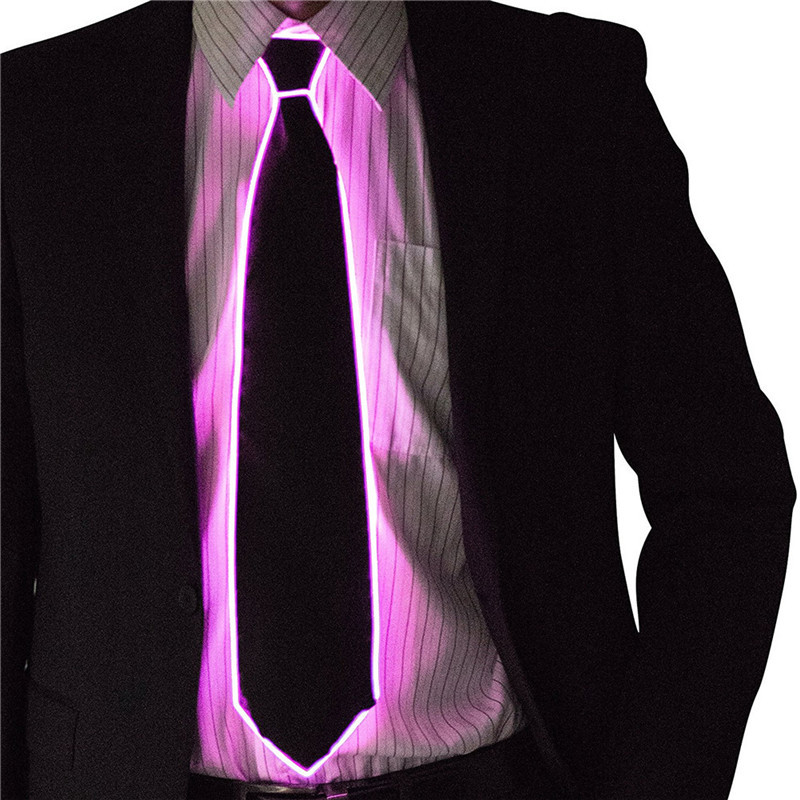 Cravatta luminosa da uomo EL W - Led El Wire recensione e prezzo