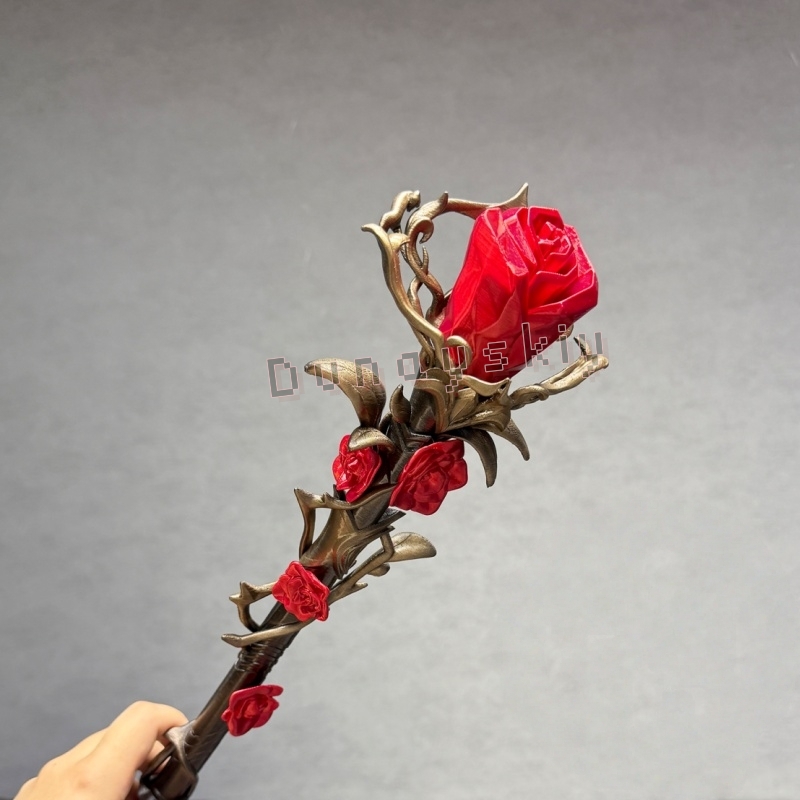 Bacchetta Sylus Staff Silver W - Cosplay Prop 3D Print recensione e prezzo