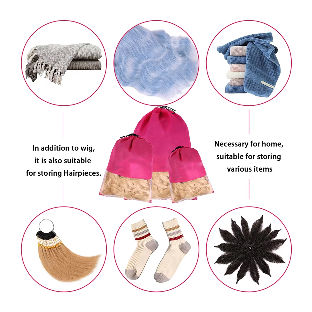 12 sacchetti per parrucca port - Aerith Cosplay Prop recensione e prezzo