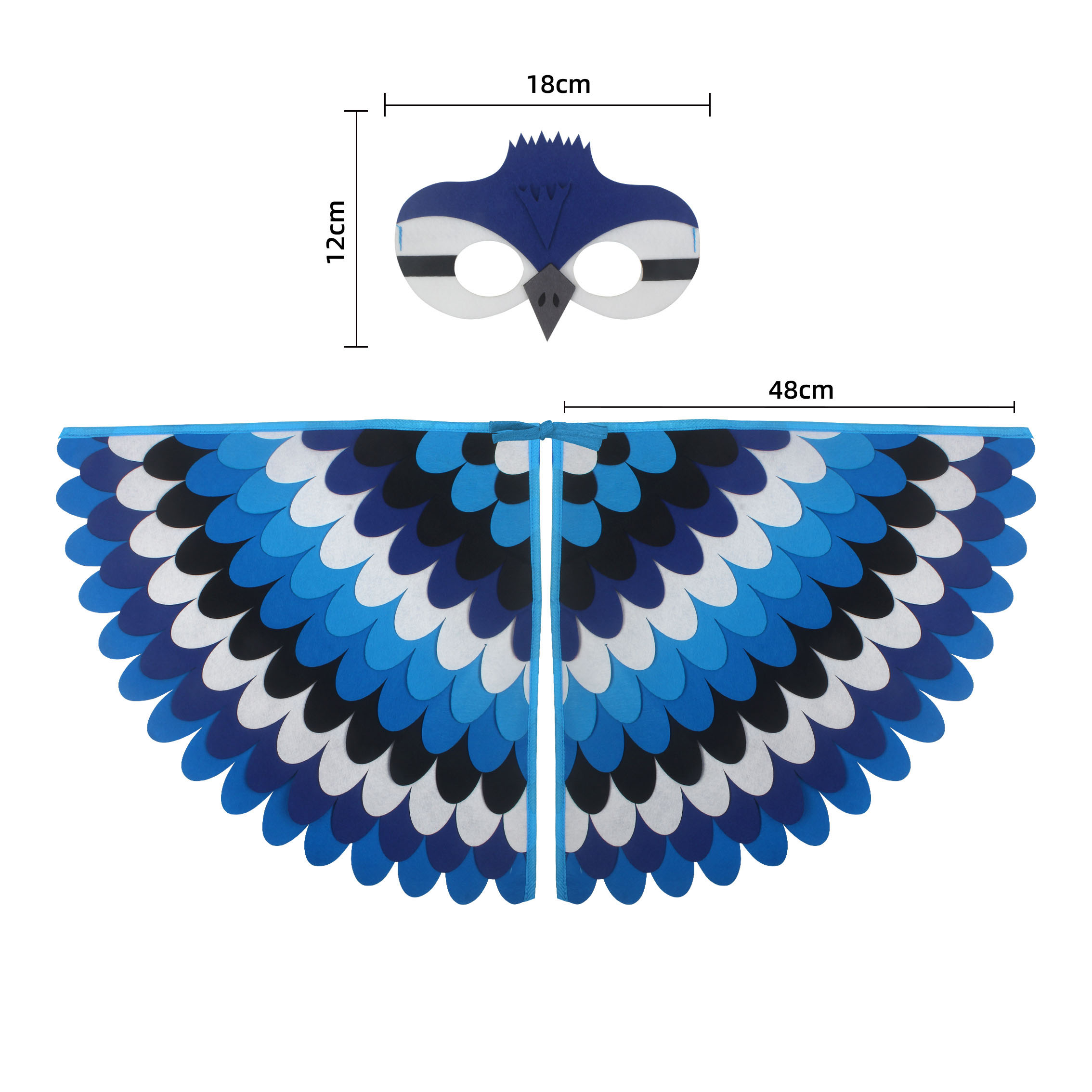 Costume con ali di gufo, mante - Cosplay Prop Patterns recensione e prezzo