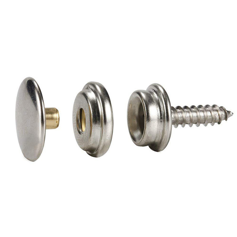 10 set in acciaio inox maschia - Snap Fastener Set recensione e prezzo
