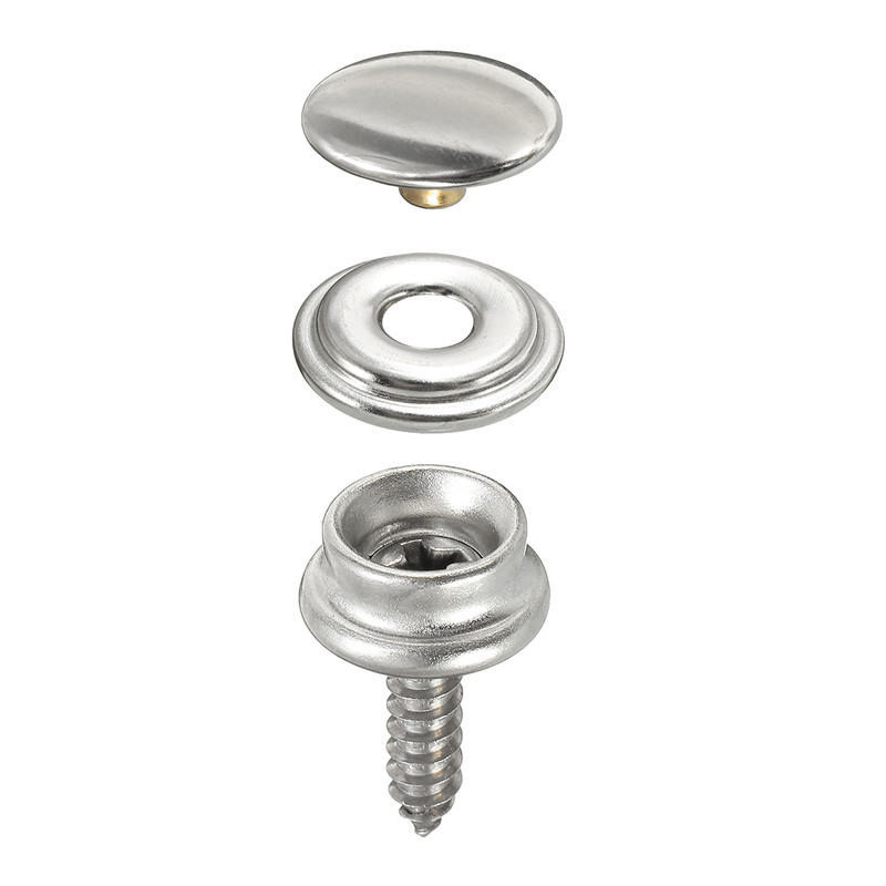 10 set in acciaio inox maschia - Snap Fastener Set recensione e prezzo