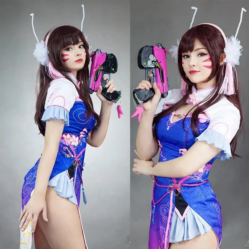 Gioco ROLECOS OW D.VA Parrucca - Dva Cosplay Prop recensione e prezzo