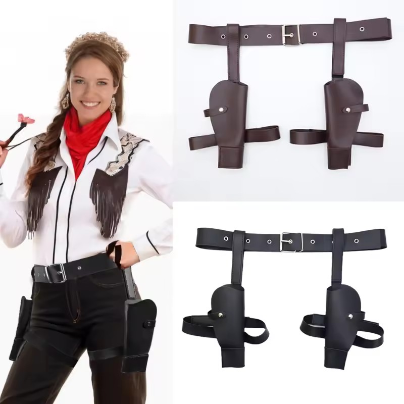 Copri vita in pelle PU vintage - Cosplay Prop Pistol recensione e prezzo