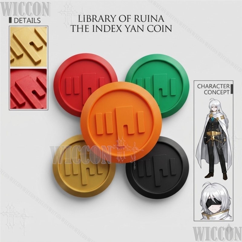 Library Of Ruina The Index Yan - Cosplay Prop 3D Print recensione e prezzo