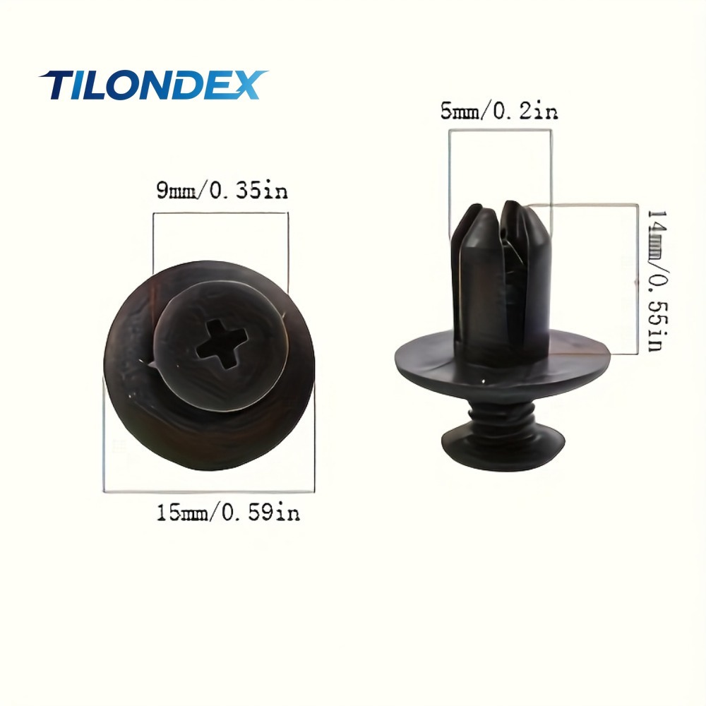 TILONDEX Set di 100 Clip di Fi - Snap Fastener Set recensione e prezzo